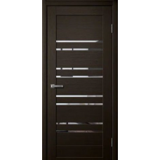 Дверь межкомнатная Сибирь Профиль Ла Стелла 282 Дуб мокко, зеркало